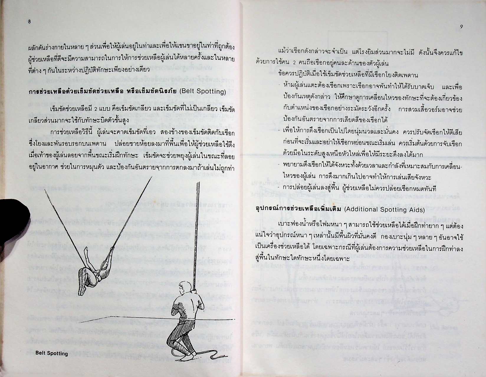 หนังสือภาพประกอบกีฬา ยิมนาสติคส์หญิง ประเภทอุปกรณ์ฟลอร์เอกเซอร์ไซส์
