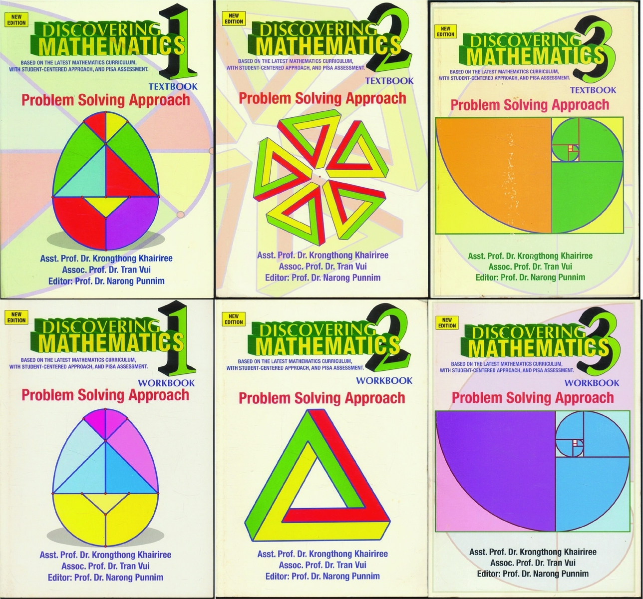 DISCOVERING MATHEMATICS 1-2-3 (TEXTBOOK & WORKBOOK) 6 เล่ม
