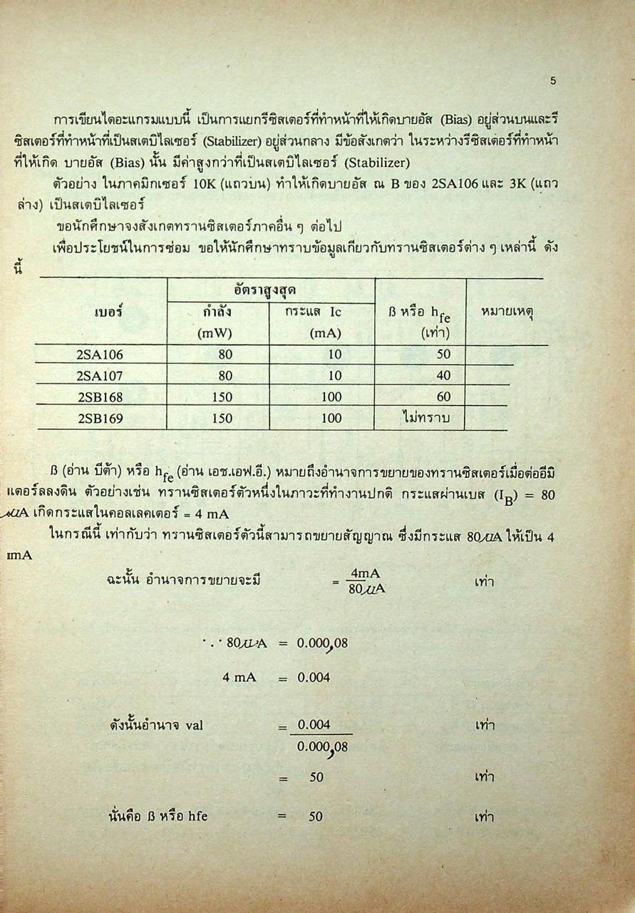 ตำราซ่อมสร้างวิทยุทรานซิสเตอร์