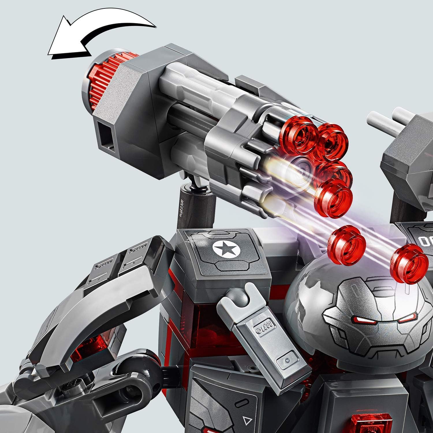 **MTS Toys**เลโก้ Lego Marvel Avengers 76124 : War Machine Buster