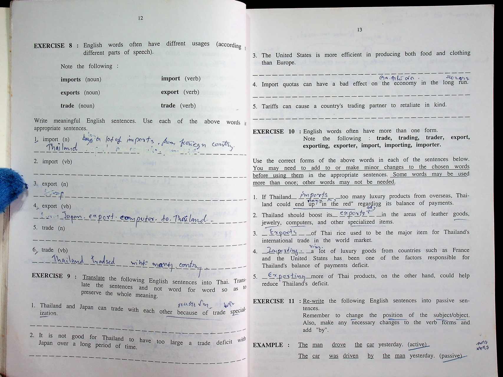 ENGLISH FOR INTERNATIONAL TRADE ภาษาอังกฤษเพื่อการค้าระหว่างประเทศ