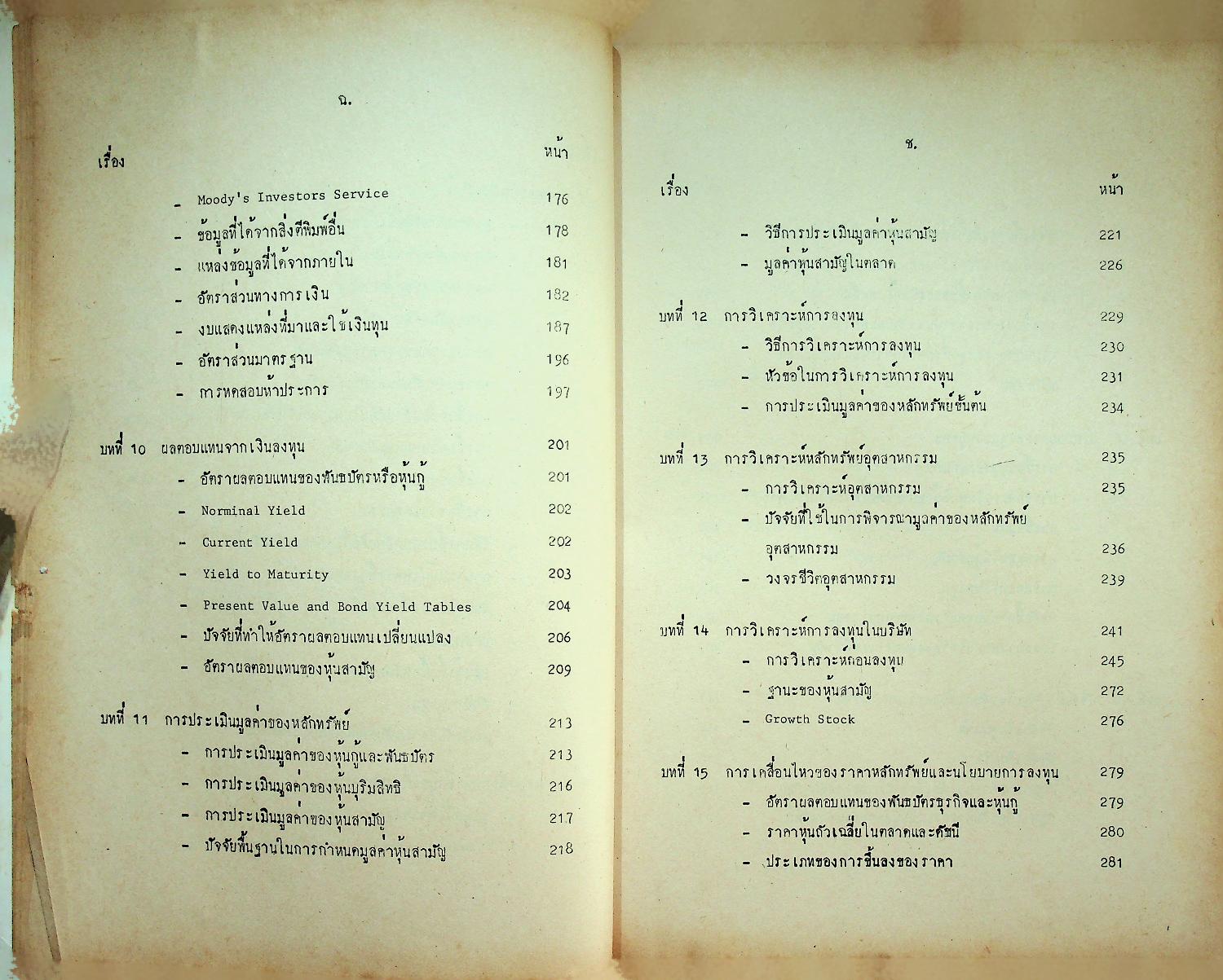 หลักและนโยบายการลงทุน