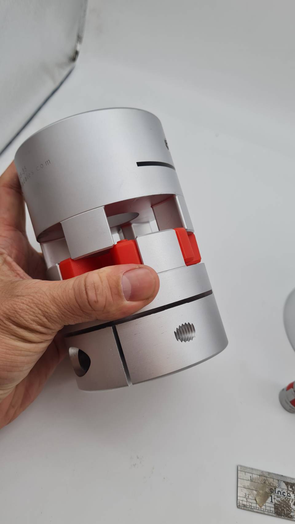 ไทย Jaw Coupling ขนาด โต 120 มิลลิเมตร และ 95 มิลลิเมตร(ทำรูเองได้)