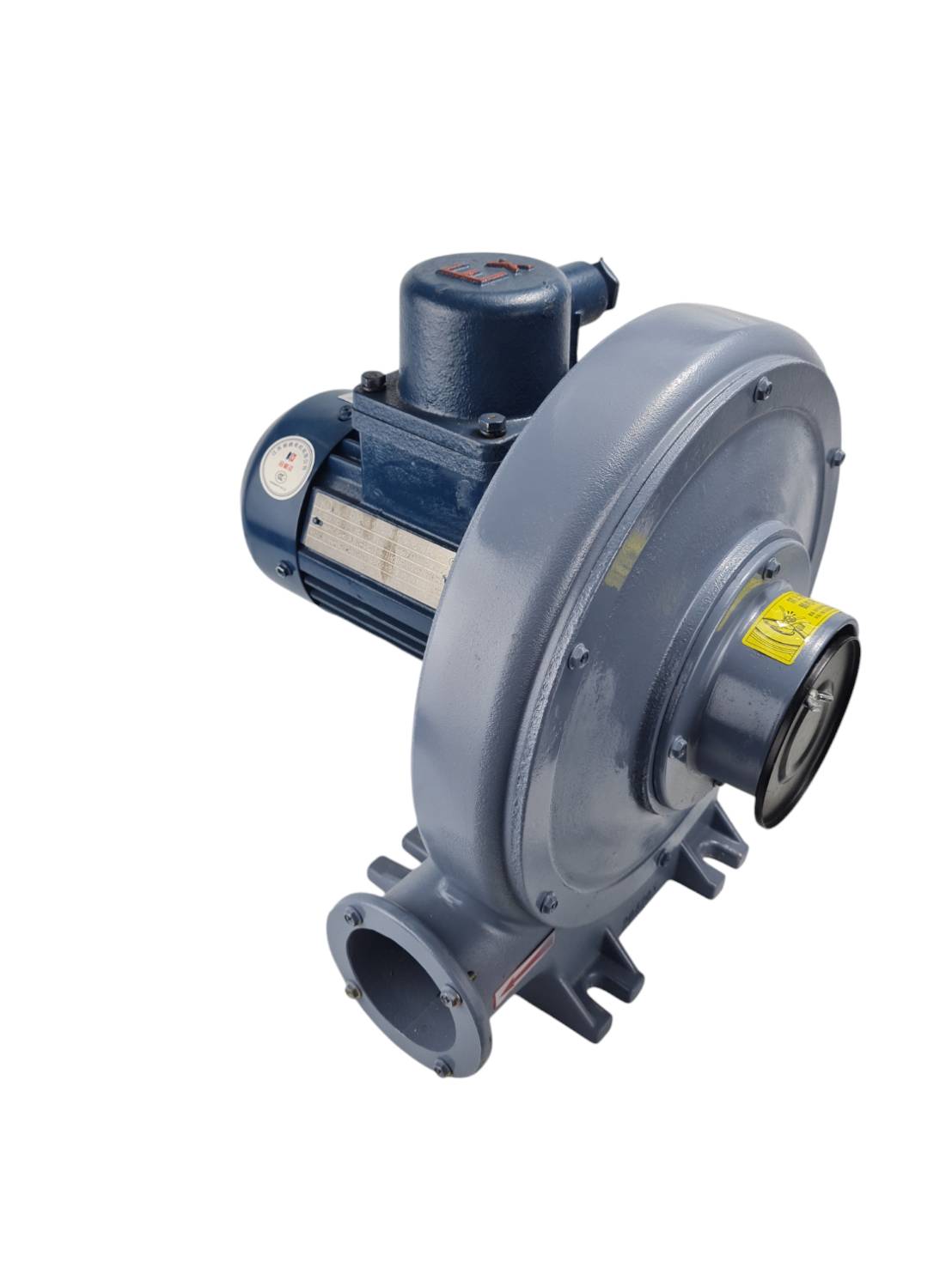 โบเวอร์ดูดและเป่าอากาศ ATEX motor ขนาด 0.5 แรงม้า 380Vสำหรับงานรมยามอดในเรือหรือ ไซโลเก็บข้าว