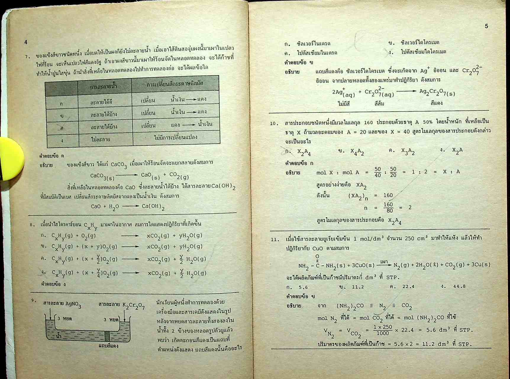 รวมข้อสอบ ENTRANCE เคมี (ฉบับปรับปรุงใหม่)