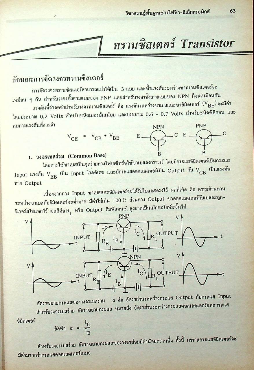 คู่มือเตรียมสอบเข้า ปวส. - ปริญญาตรี ไฟฟ้า
