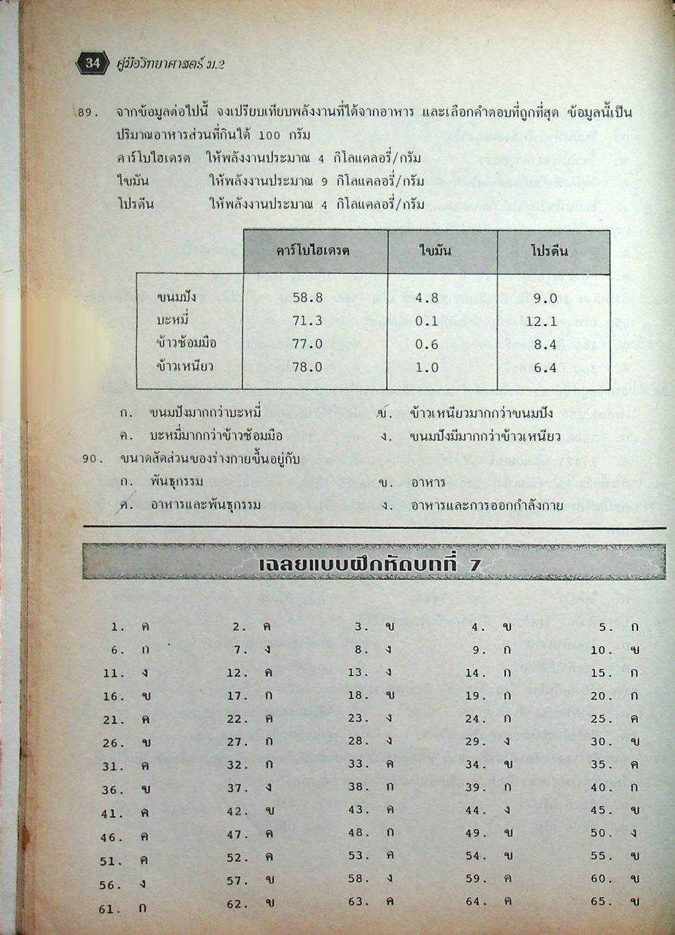 คู่มือ วิทยาศาสตร์ ม.2 ว 203 - ว 204 เล่ม 3 - 4