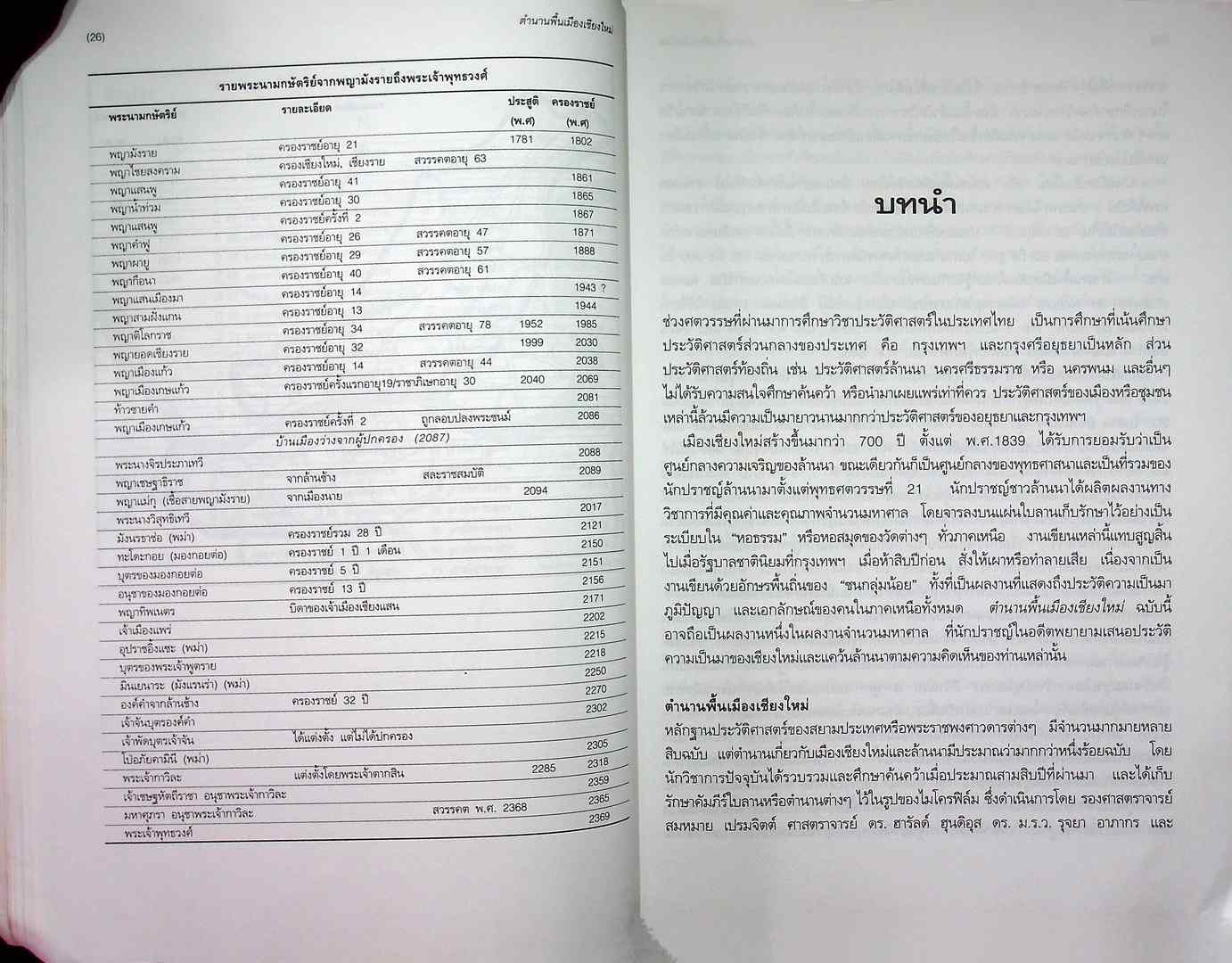 ตำนานพื้นเมืองเชียงใหม่