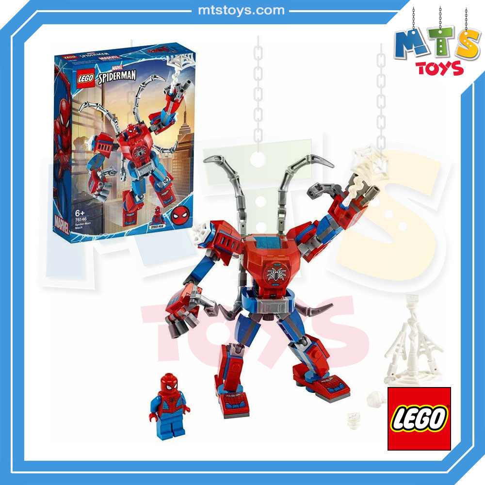 **MTS Toys**เลโก้ Lego Marvel Super Heros 76146 : Spider-Man Mech