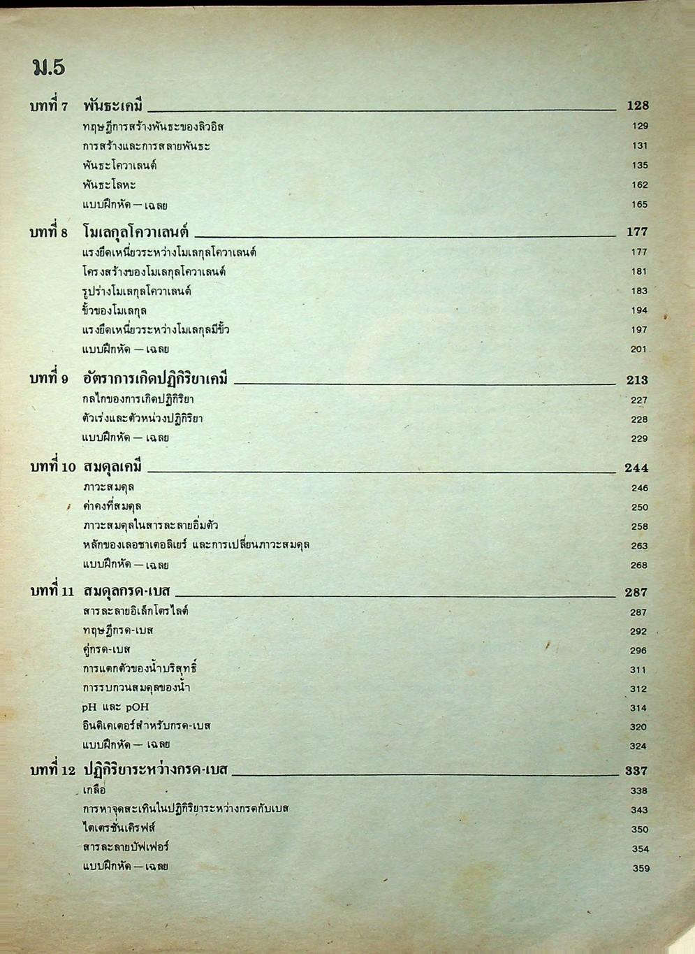 MODERN COMPACT CHEMISTRY 1-6 ม.4 ม.5 ม.6