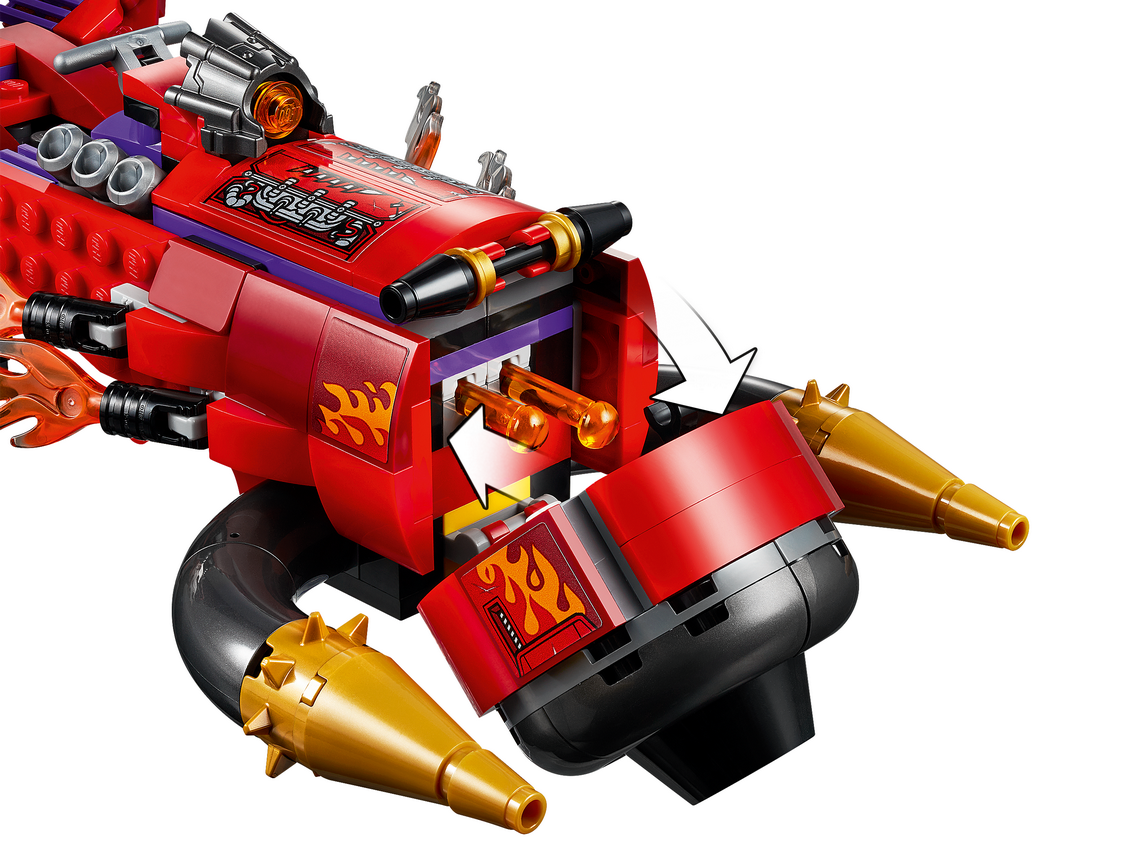 **MTS Toys**เลโก้ Lego 80019 Monkie Kid : Red Sun's Inferno Jet