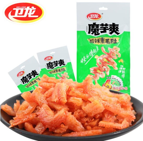 ขนมบุกปรุงรสหม่าล่า รสเผ็ดเปรี้ยว (78 g)