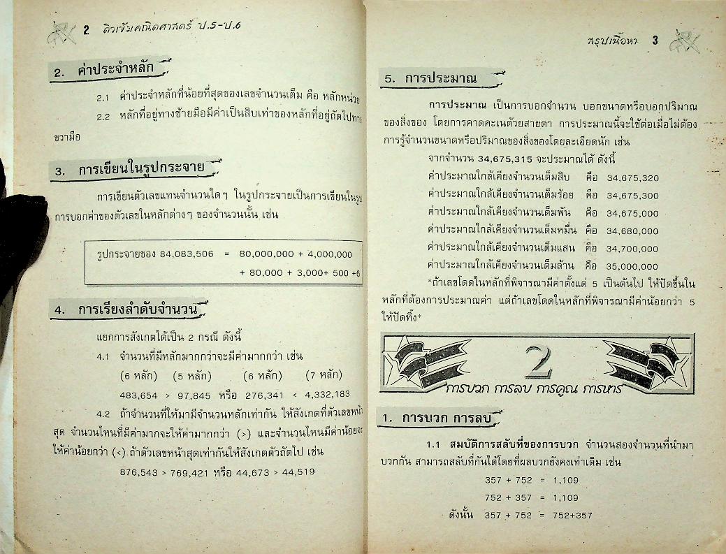ติวเข้ม คณิตศาสตร์ ป.5-ป.6