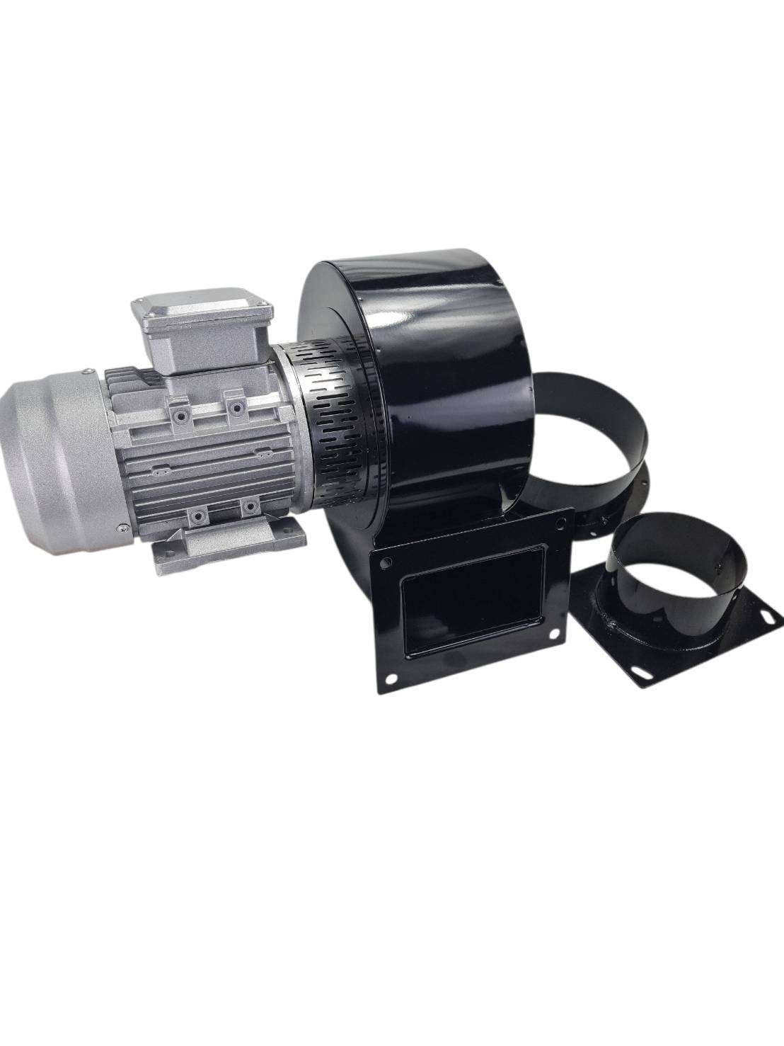 โบเวอร์ดูดและเป่าอากาศ Blower ขนาด0.5แรงม้า(370W)ไฟ 380V Air blowerกรงกระลอกทนความร้อน200องศา