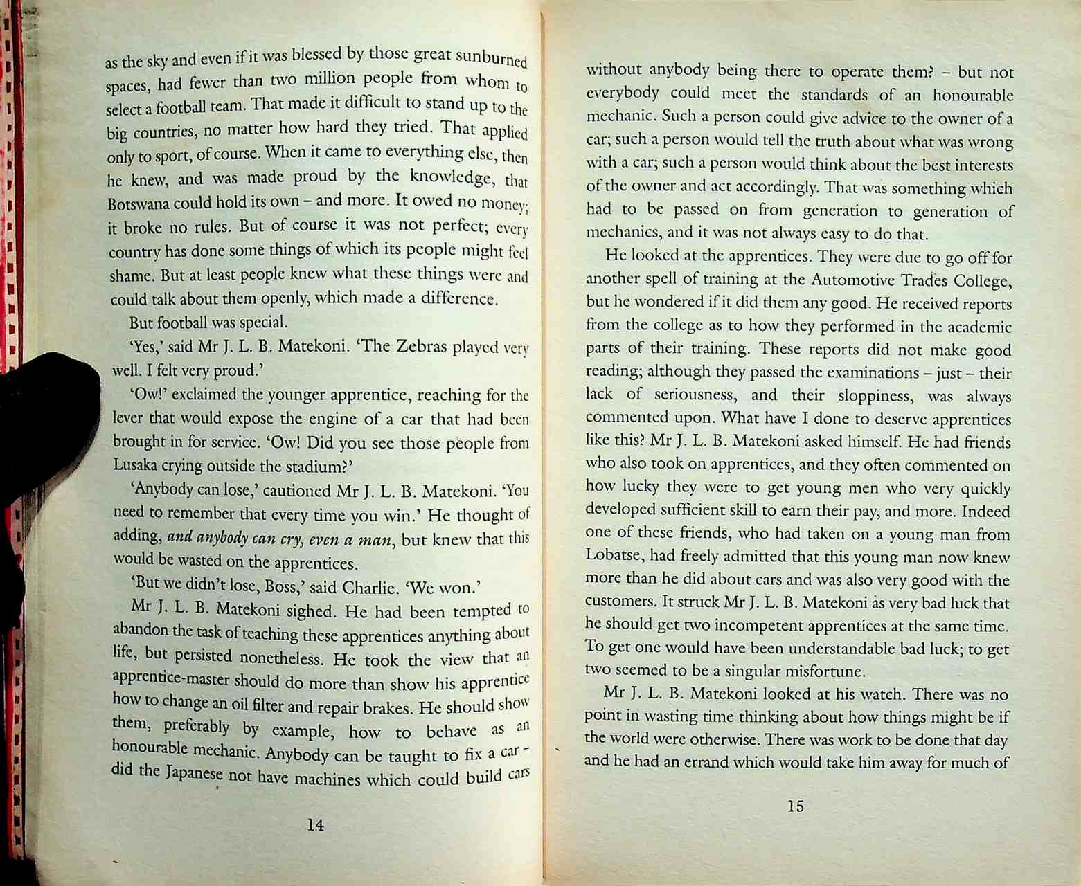 Blue Shoes and Happiness