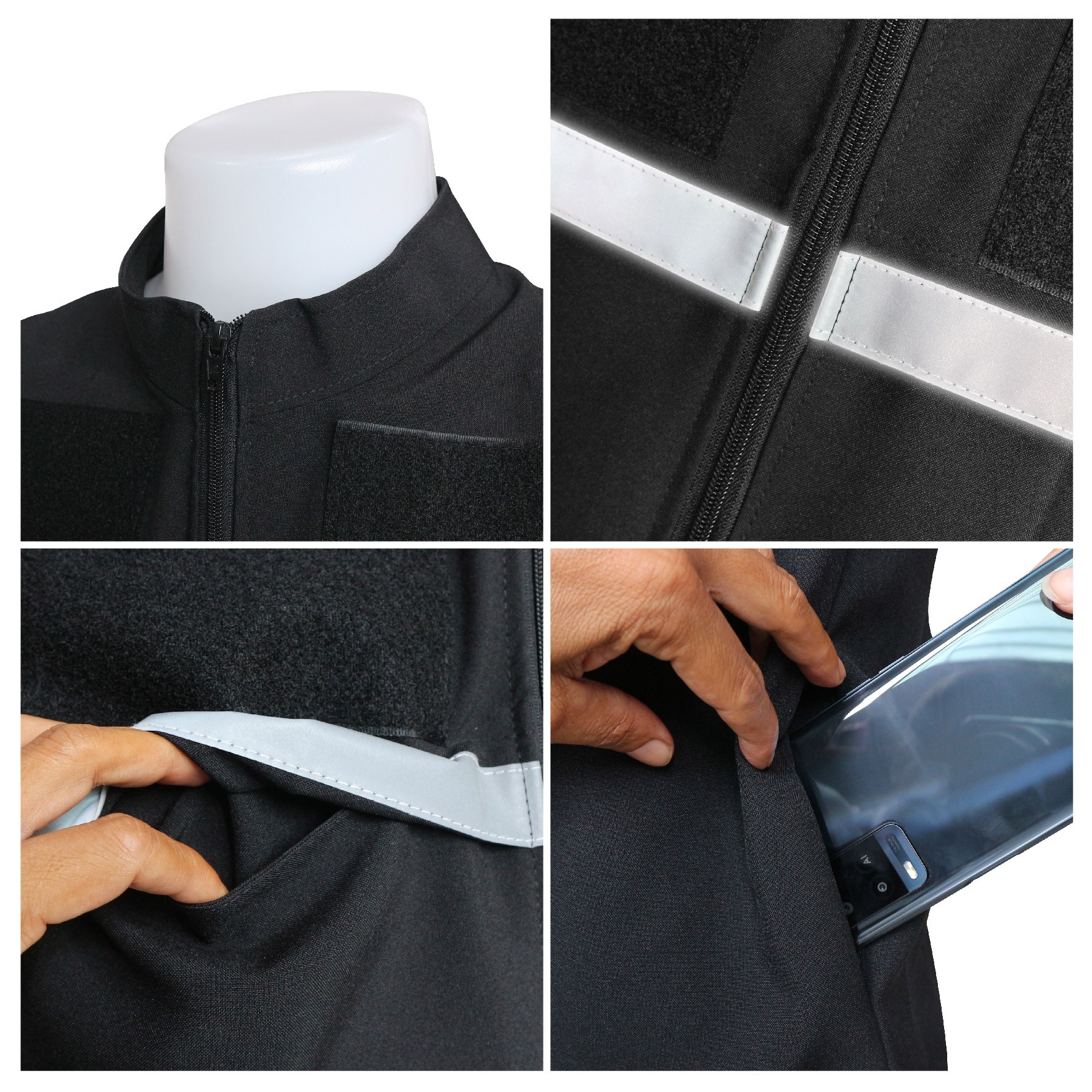 🇹🇭 13 ไทยแลนด์ แทคติคอล เสื้อกั๊กกรมการปกครอง (แบบติดแถบสะท้อนแสง)