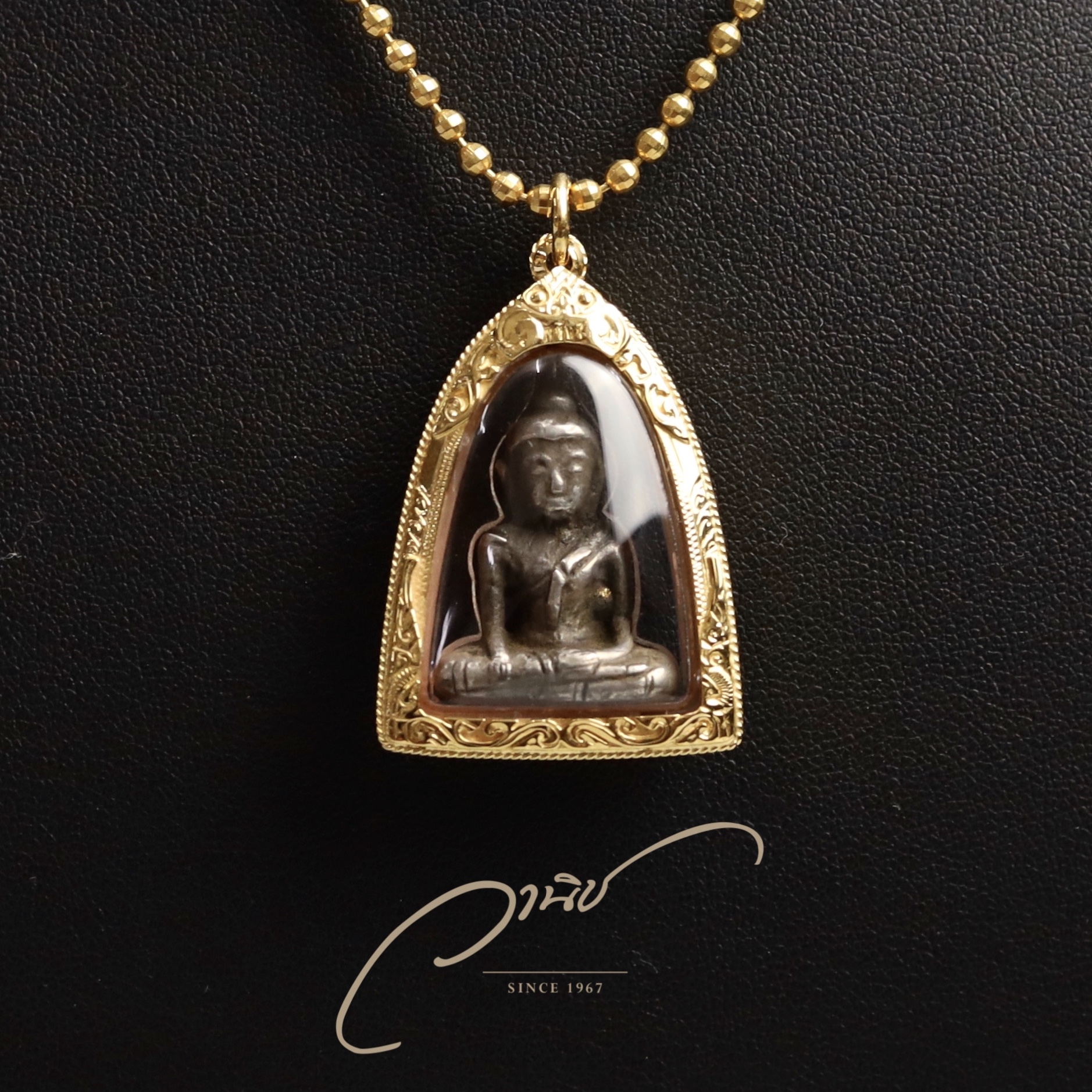 ✔️พระยอดธง กรุเก่าสมัยอยุธยาฯ เนื้อเงิน ปางมารวิชัย อายุหลายร้อยปี✔️