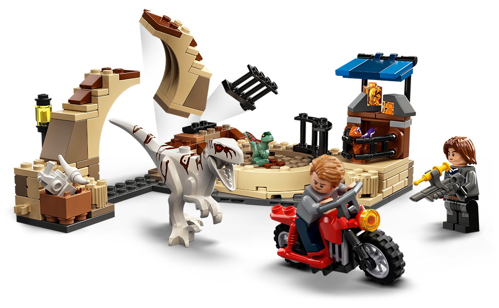 **MTS Toys**เลโก้ Lego 76945 Jurassic World : Atrociraptor Dinosaur: Bike Chase