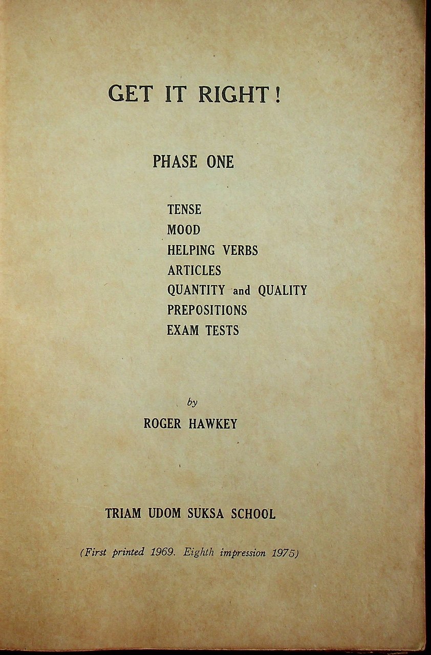 GET IT RIGHT PHASE 1