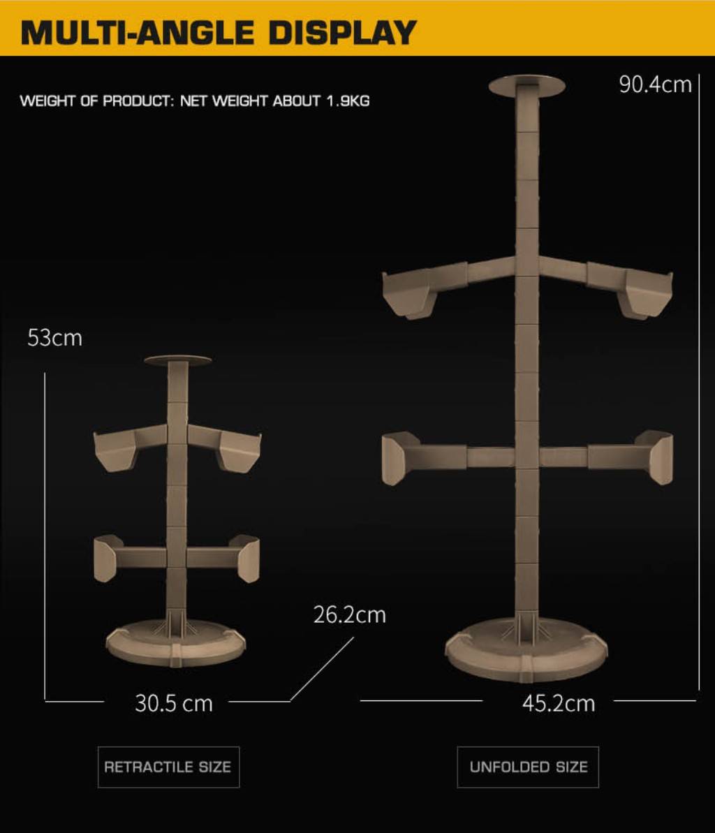 🇹🇭 1387 ไทยแลนด์ แทคติคอล ชุดขาตั้งโชว์ Wosport