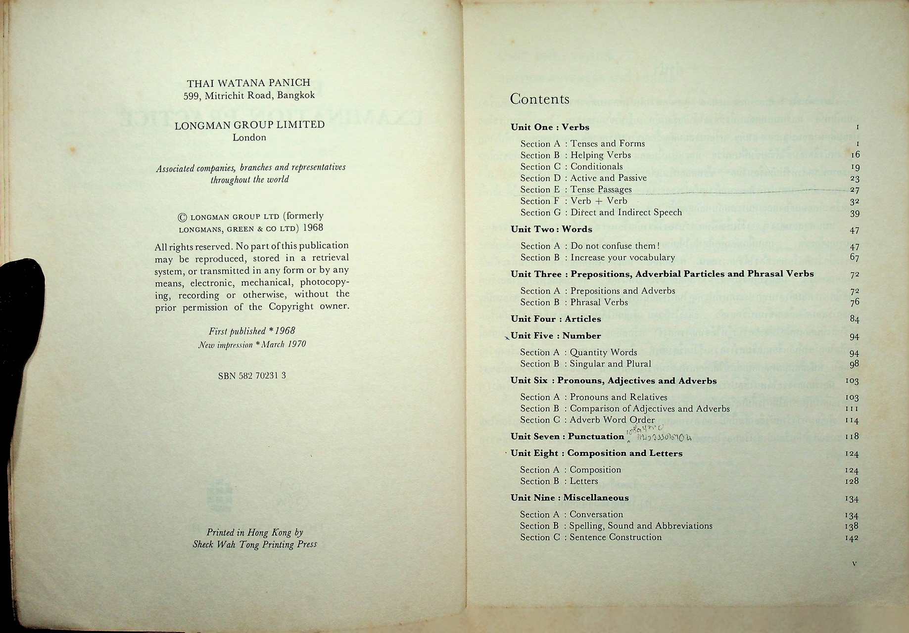 ENGLISH EXAMINATION PRACTICE