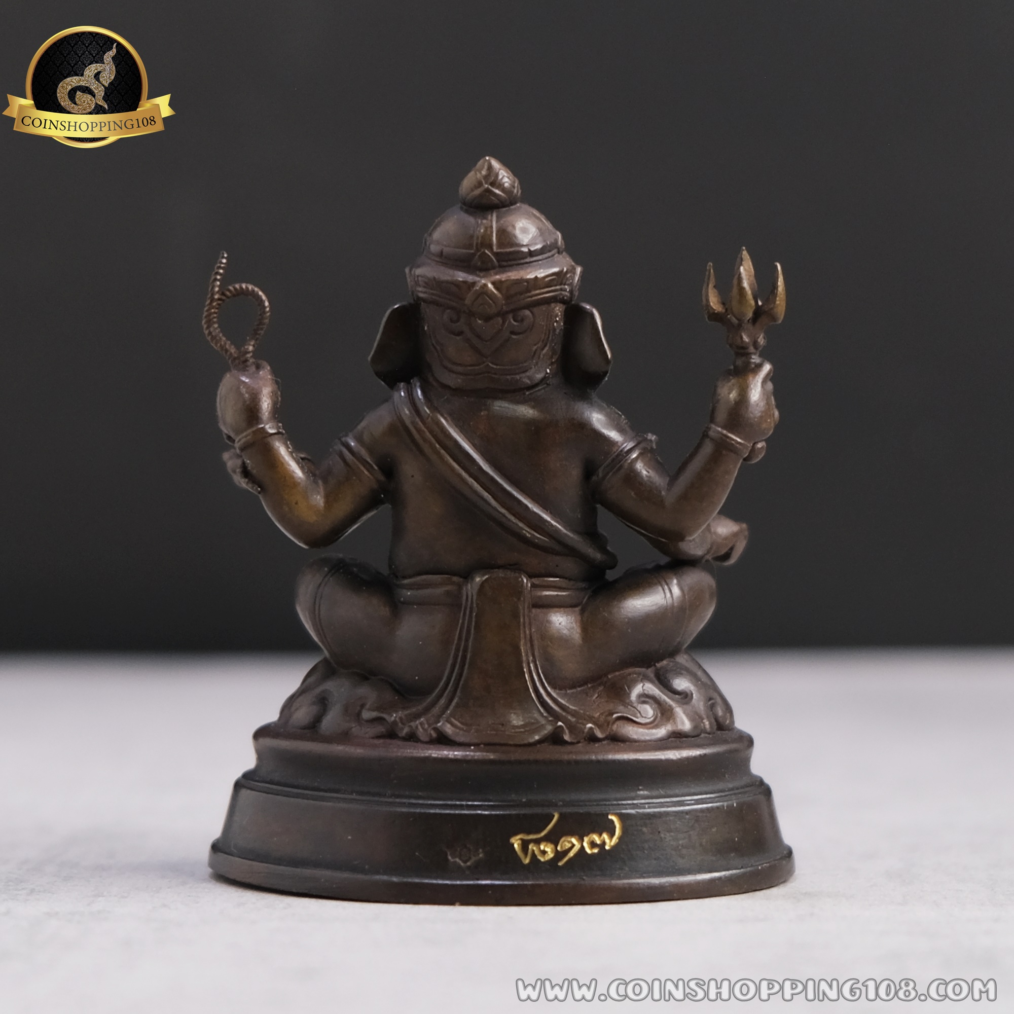 พระพิฆเนศ เนื้อทองเหลือง ที่ระลึก 108 ปี แห่งการสถาปนากรมศิลปากร 2562