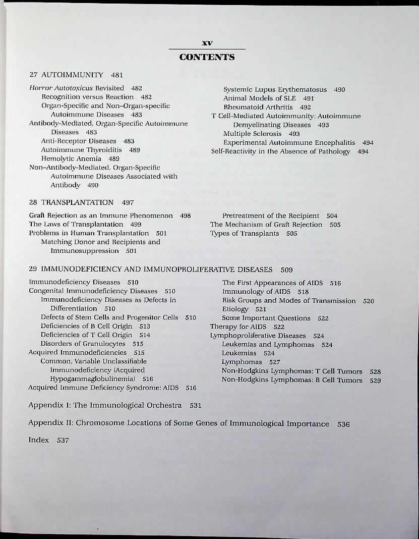 IMMUNOLOGY: A SYNTHESIS