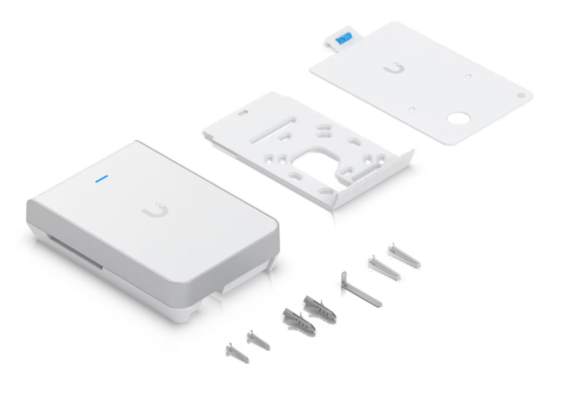 UBIQTI UNIFI U7-PRO-Wall 🌟📶 Wi-Fi 7 (Tri-band) ความเร็วสูงสุด รองรับอนาคต 🧩 ติดผนัง (In-Wall Design) เรียบหรู ประหยัดพื้นที่ 🔗 4x Gigabit LAN Ports (1 PoE In + 3 Data Out) ⚡ PoE+ Powered ใช้สายเดียวจ่ายไฟ + ข้อมูล &#