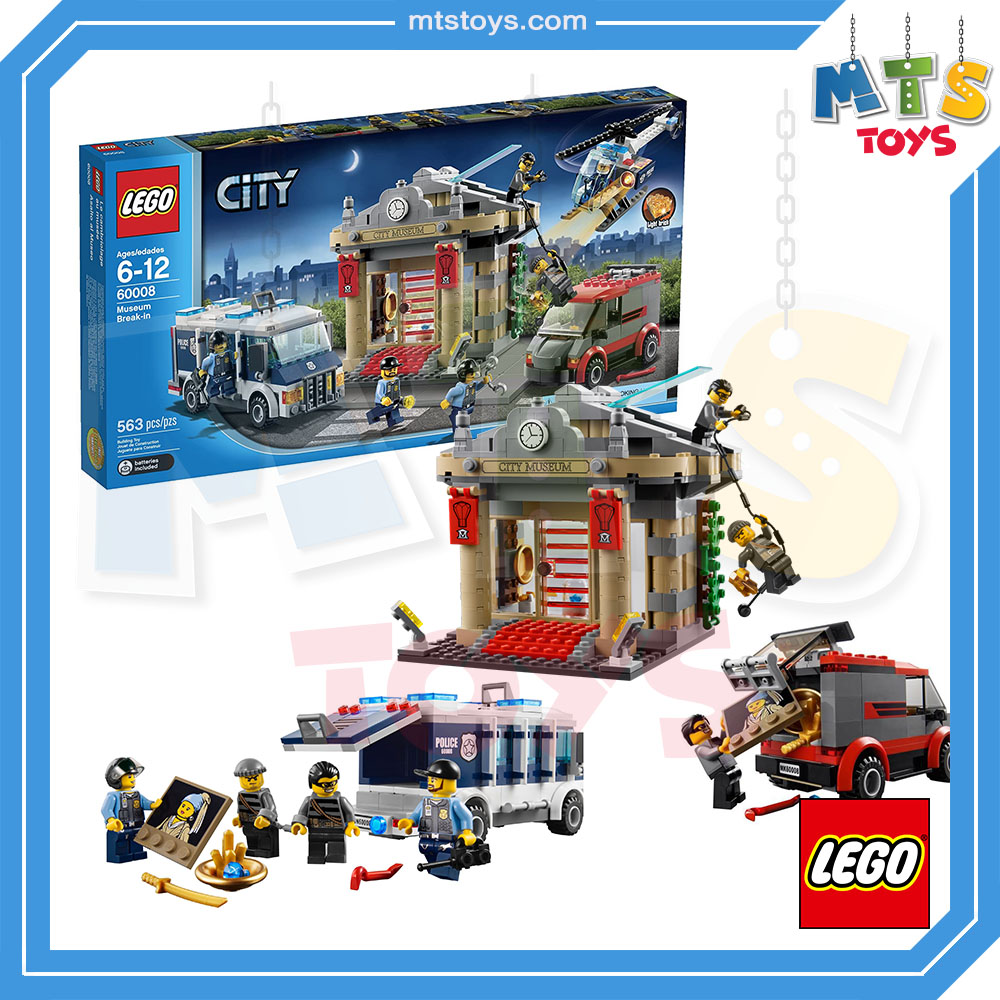 **MTS Toys**เลโก้ Lego City 60008 : Museum Break-In