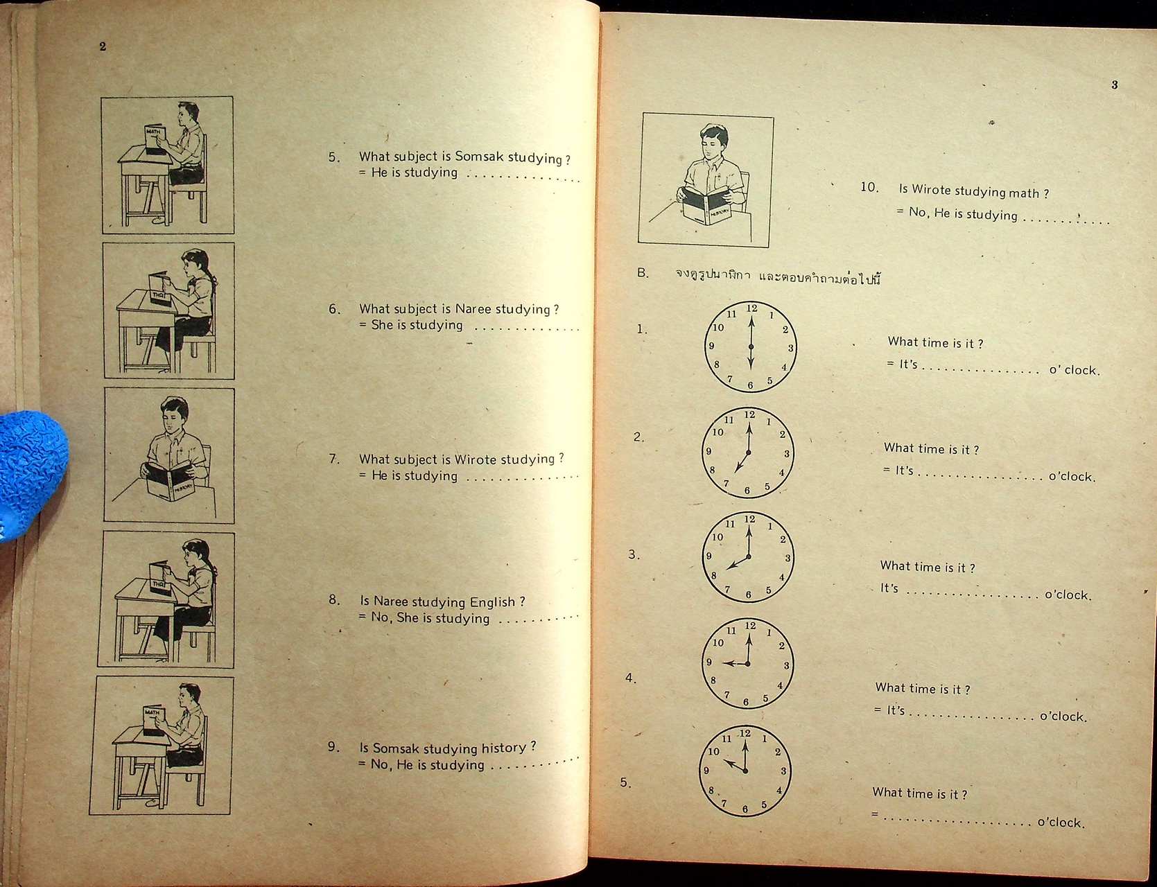 WORKBOOK ON ENGLISH FOR THAI STUDENTS BOOK II ENGLISH 013 FOR MATAYOMSUKSA 2 (M.2)
