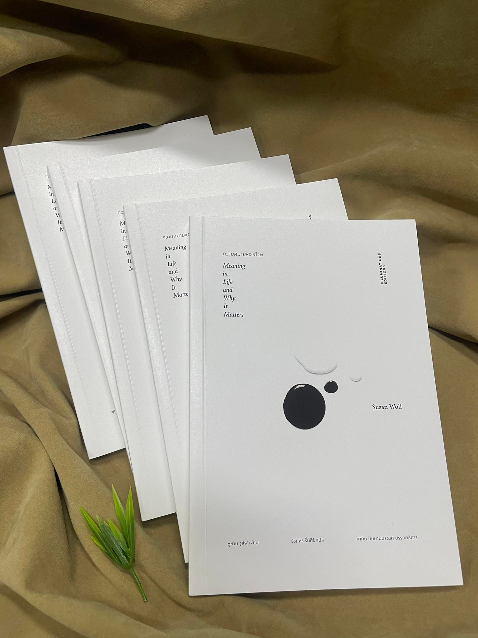 หนังสือ 'ความหมายของชีวิต' ของ ซูซาน วูล์ฟ