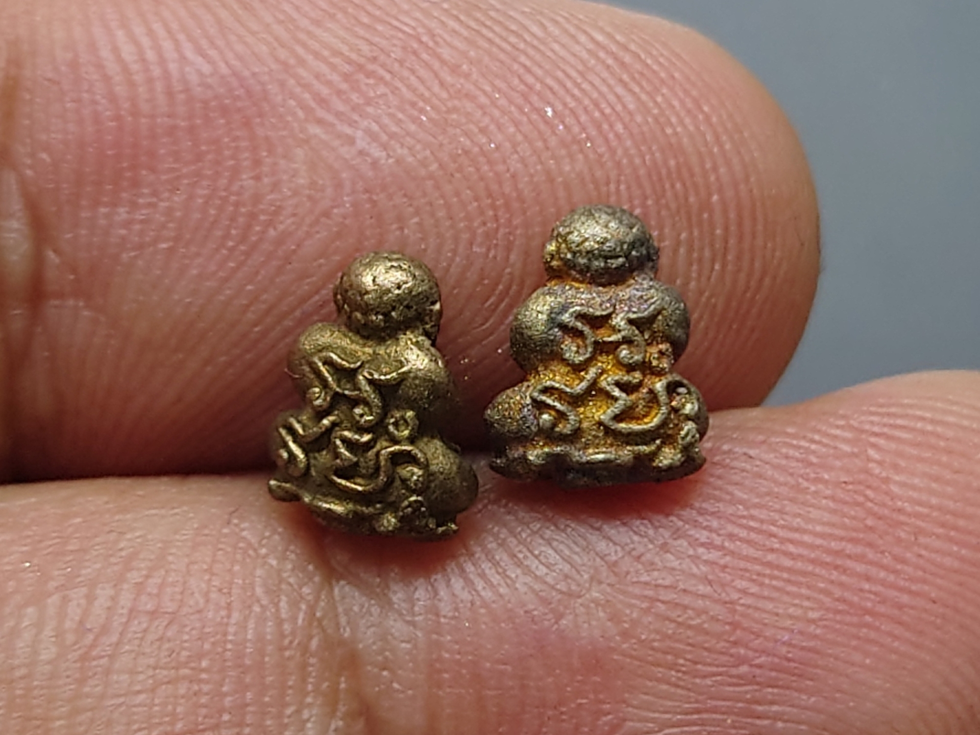 พระปิดตาเจริญลาภ เนื้อเงิน-นวะโลหะ ญสส สมเด็จพระสังฆราชฯ วัดบวรนิเวศวิหาร ปี 2538 พร้อมกล่องเดิม