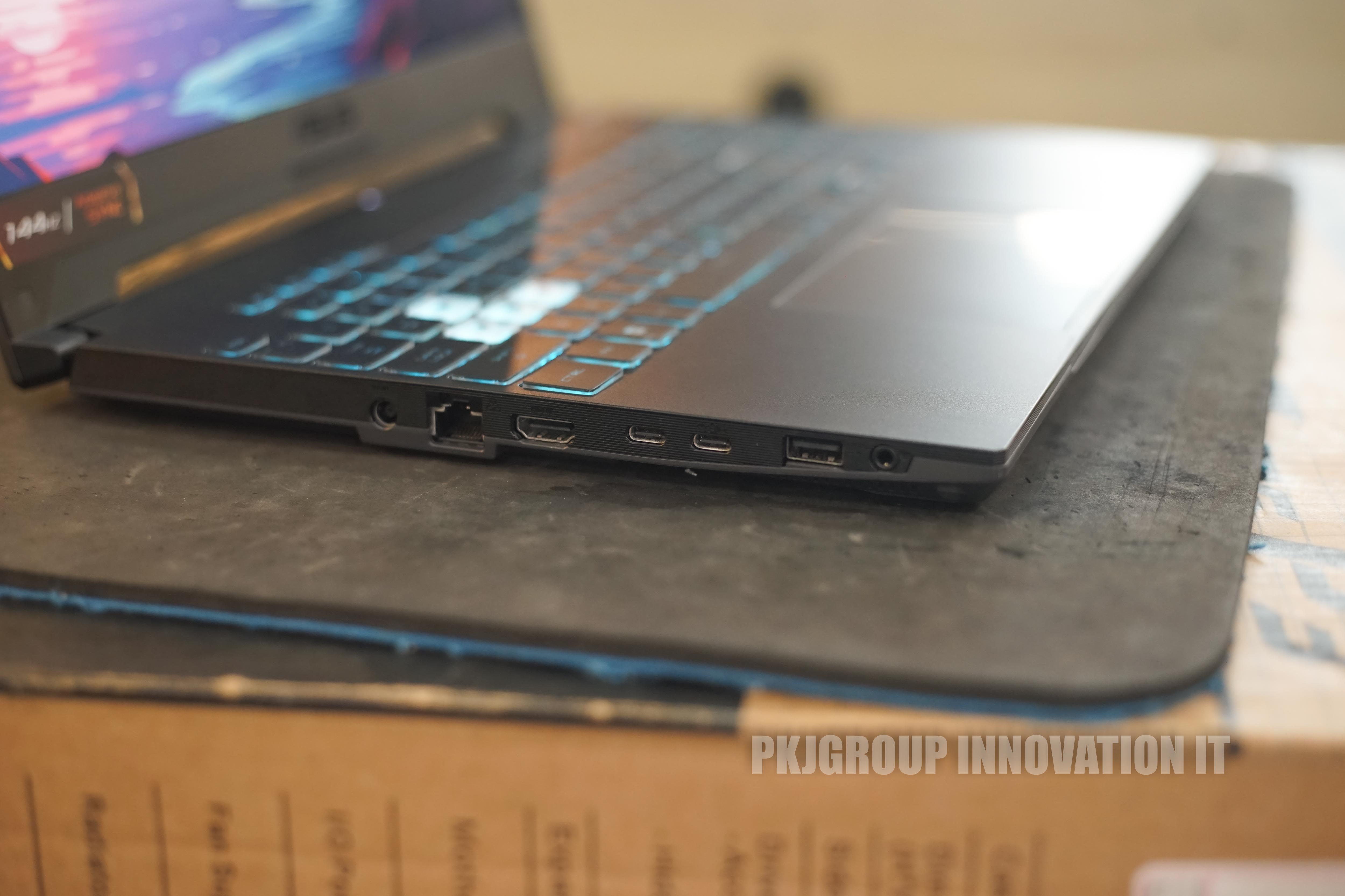 โน๊ตบุ๊คเล่นเกมมือสอง Asus Tuf FX507ZC4-HN002W i7-12700H RAM 16 GB SSD 512GB RTX3050 15.6" 144Hz (เครื่อง 1)