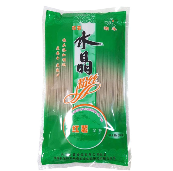 เส้นมันเทศหวานหูหนาน เส้นใสเหนียวนุ่มลื่นไม่ติดกัน 400g