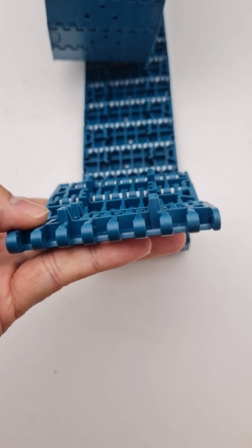 FR 1000-85 Flat top modular โมดูล่า สำหรับงานสายพานลำเลียงในโรงงานอุตสาหกรรม โรงงานผลิตน้ำ