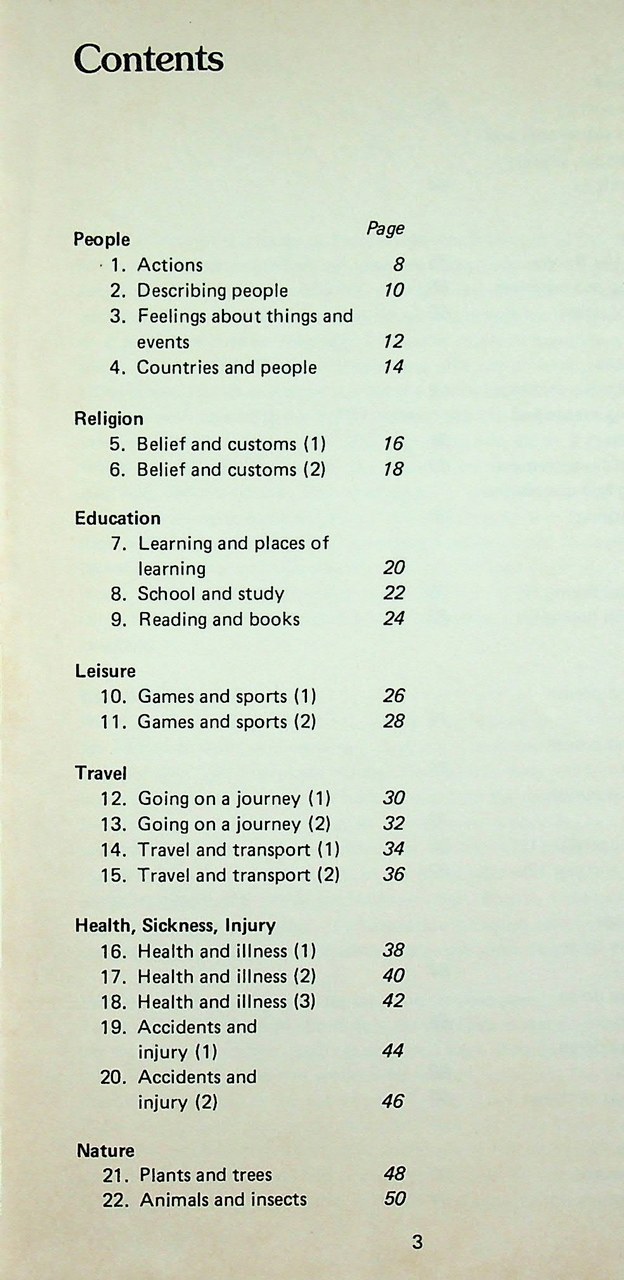 Words In Action Book 2