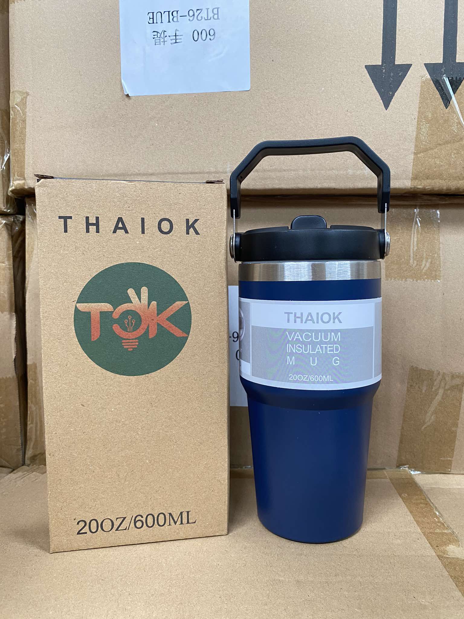 แก้วเก็บความเย็นขนาด 20/30 ออนซ์ ฝาหิ้ว