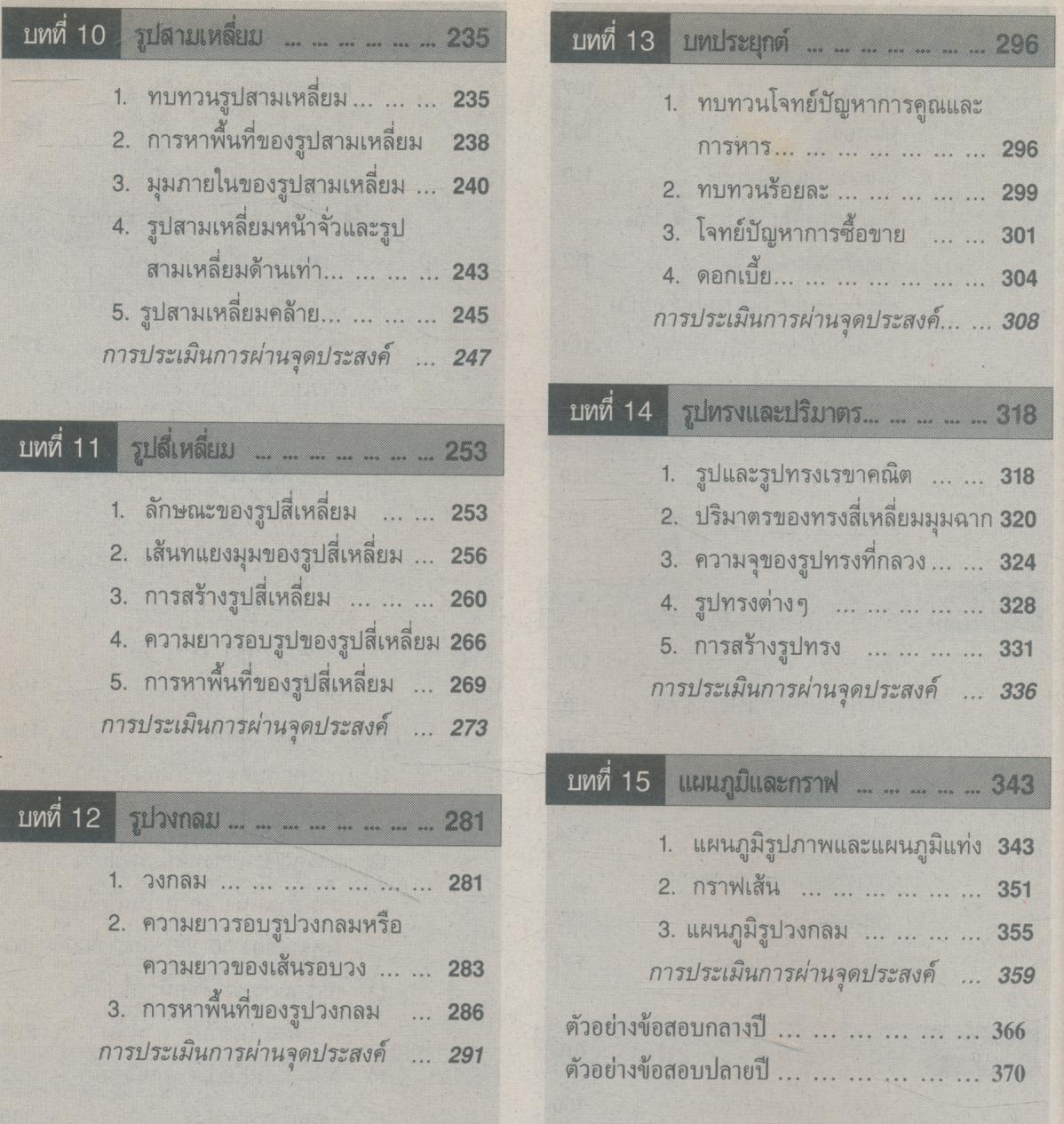 คู่มือครู-เฉลย คณิตศาสตร์ ป.6 ชั้นประถมศึกษาปีที่ 6