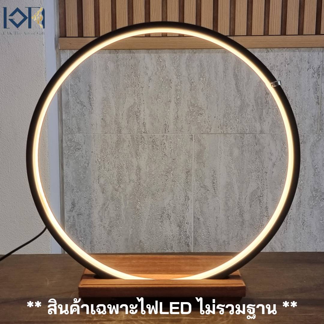 โคมไฟLED วงกลมเส้นผ่านศูนย์กลาง 40 ซม. ไว้สำหรับสำรองไฟLED น้ำพุ น้ำล้น ตกแต่งบ้าน