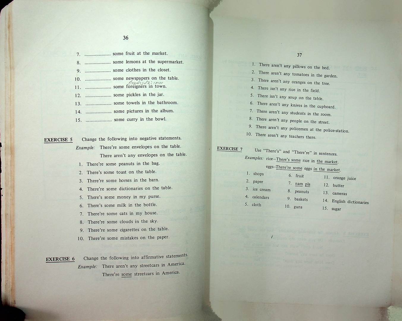 ENGLISH GRAMMAR FOR THAI SPEAKERS VOLUME 1