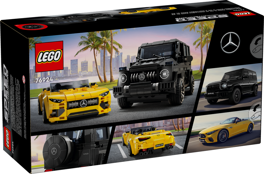 **MTS Toys**เลโก้ Lego 76924 Speed Champions : Mercedes-AMG G 63 & Mercedes-AMG SL 63