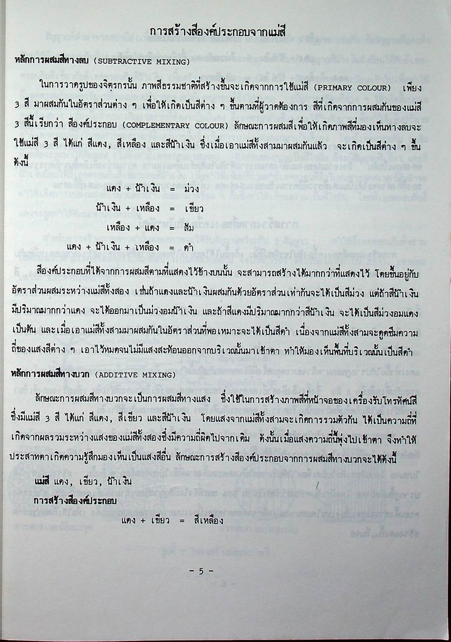 ทฤษฎีตรวจซ่อมโทรทัศน์สี