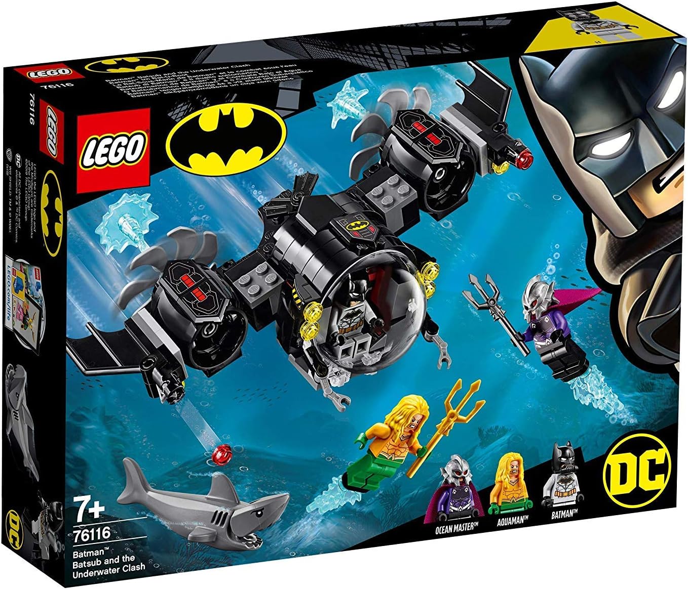 **MTS Toys**เลโก้ Lego 76116 DC Comics Super Heroes : Batman Batsub and the Underwater Clash