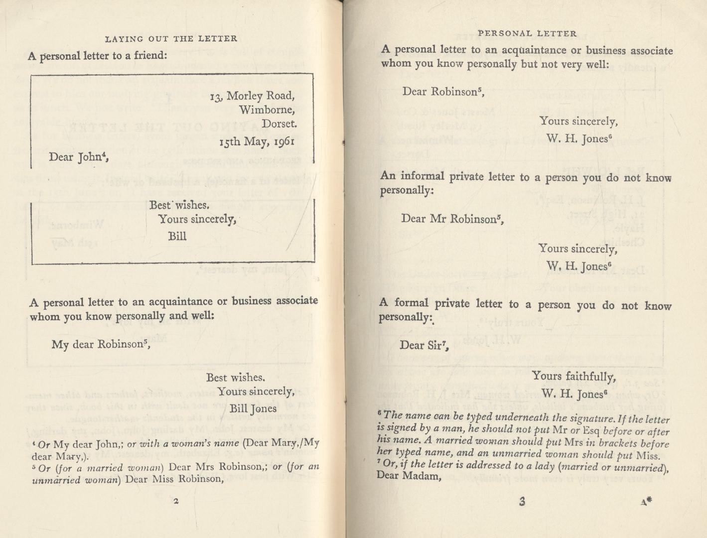 Letter Writing for Students of English