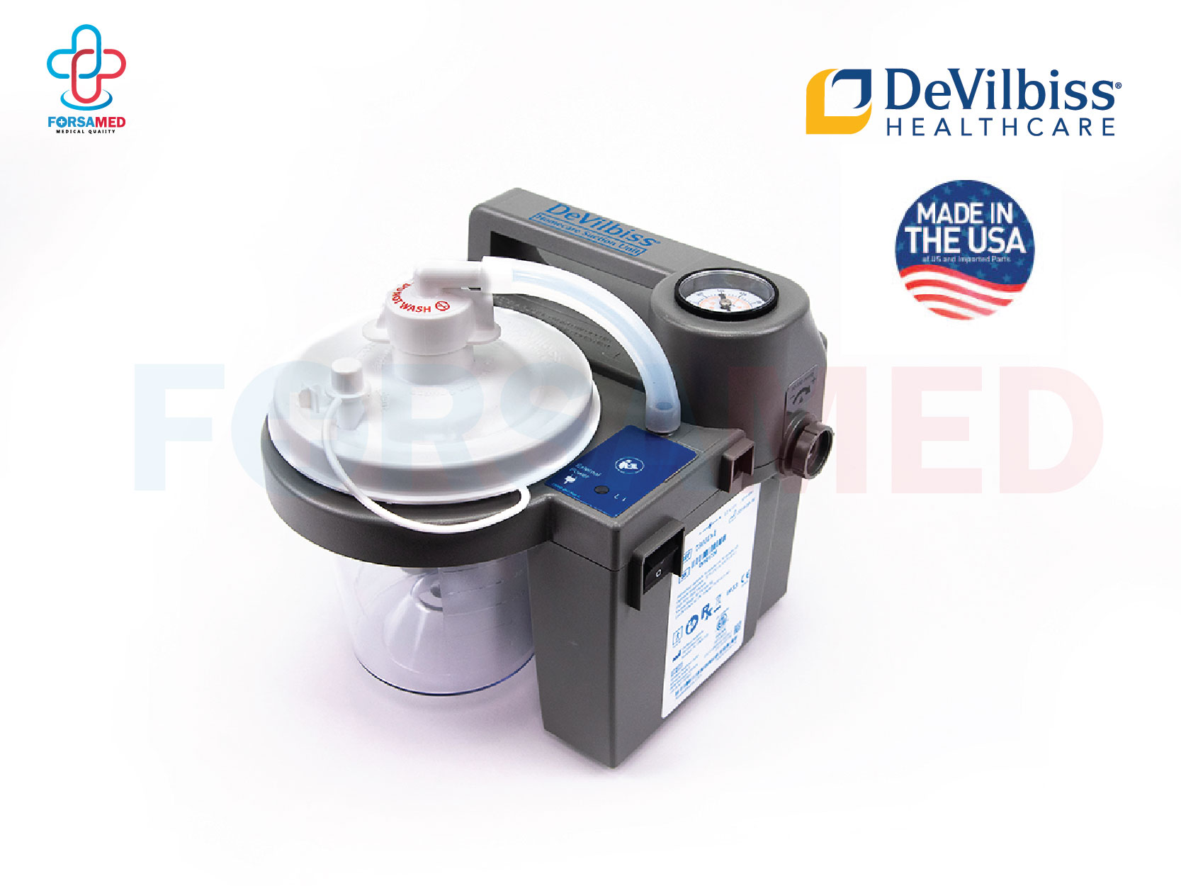เครื่องดูดเสมหะ สำหรับเสมหะที่เหนียวข้น Devilbiss รุ่น 7035 D-I