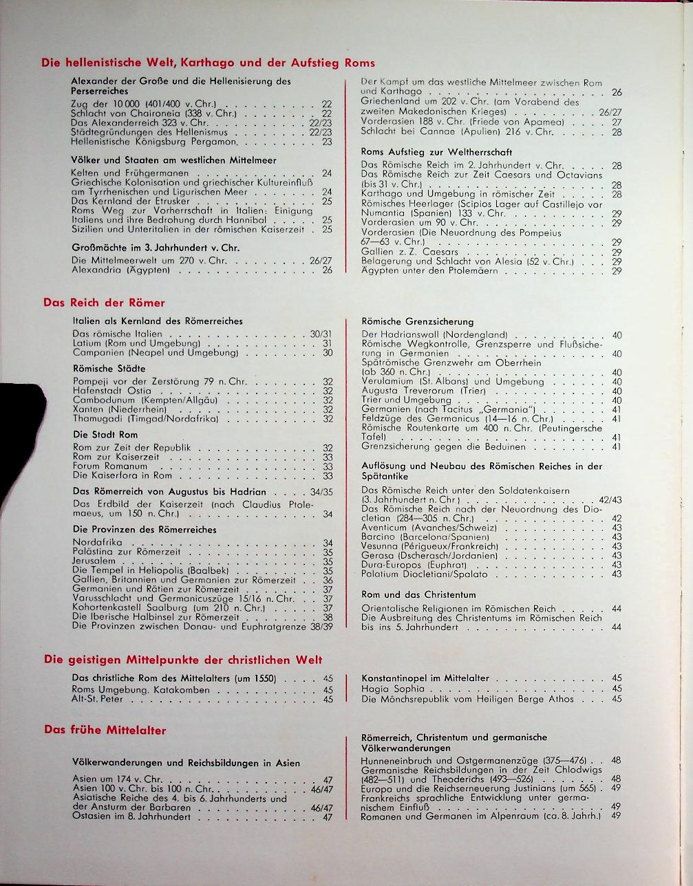 Großer Atlas zur Weltgeschichte (ฉบับภาษาเยอรมัน)