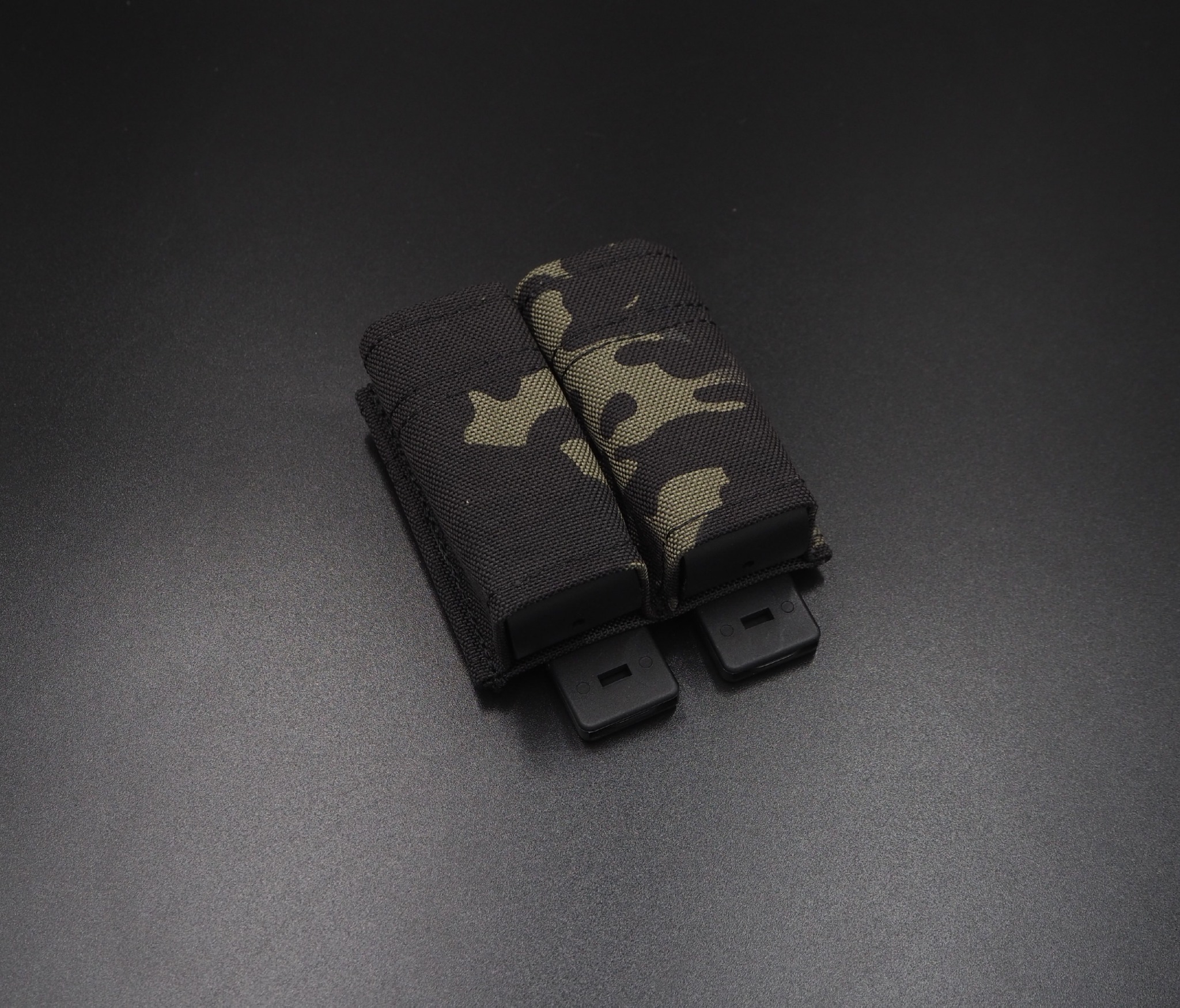 🇹🇭 1130 ไทยแลนด์ แทคติคอล ซองแม็กกาซีนคู่ 9 mm. (Wosport) Fast 9 mm. Double Mag Pouch [ MG-F-04 ]