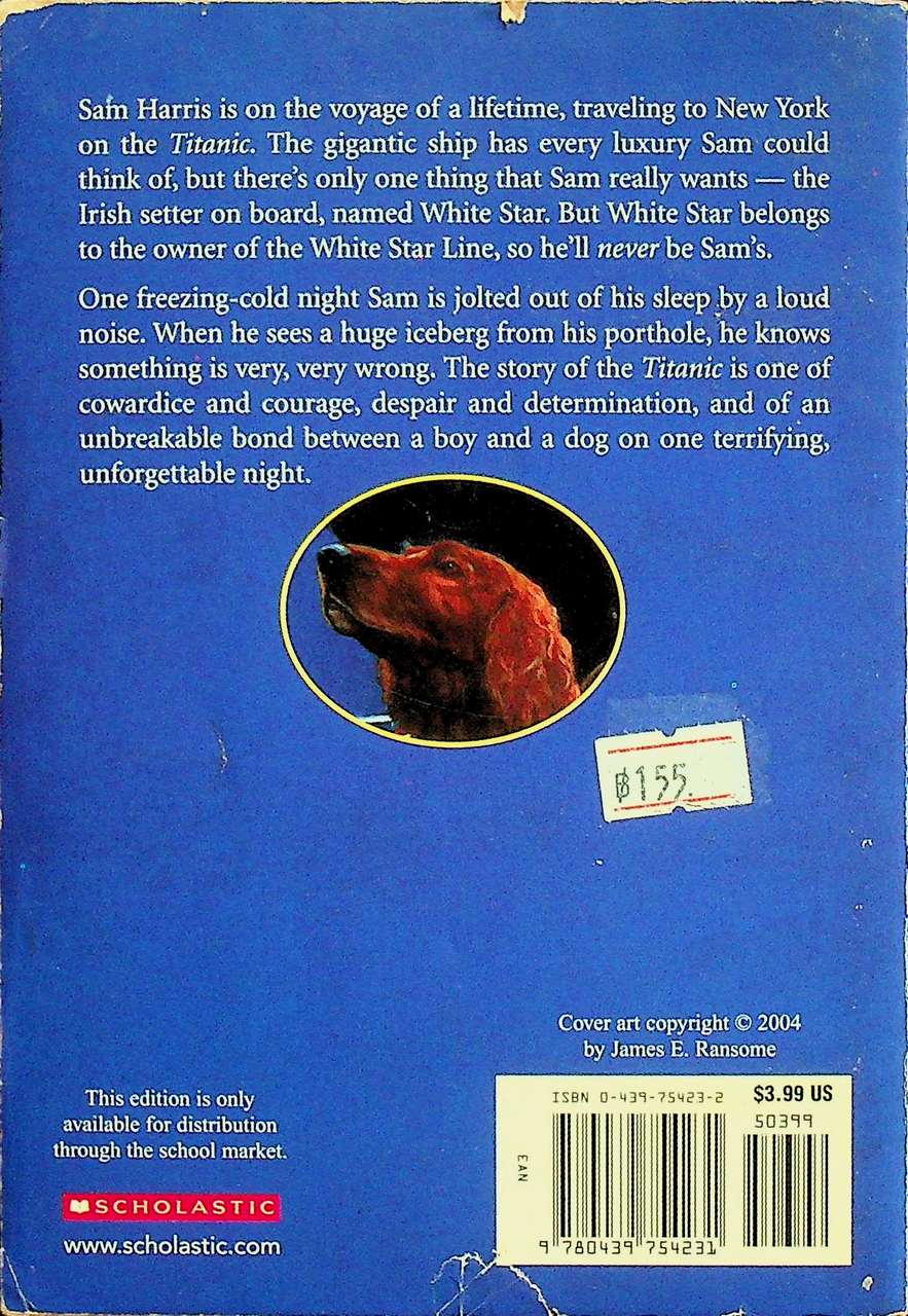 WHITE STAR A Dog on the Titanic