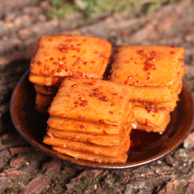 เต้าหู้ปลารสหม่าล่า เผ็ดชาเบาๆ ตรา ShuDaoXiang 255g