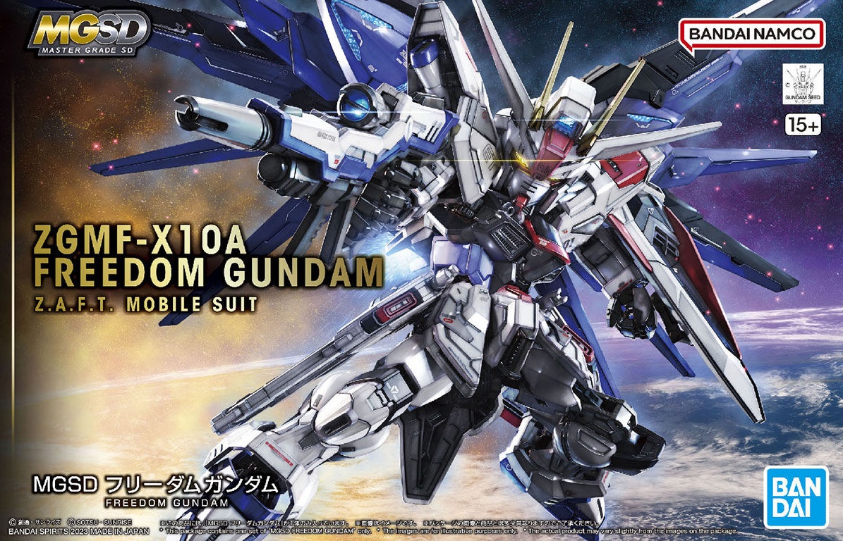 **MTS Toys**กันดั้ม MGSD : ZGMF-X10A Freedom Gundam